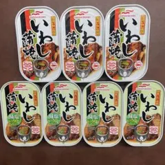 마루하 니치로 정어리 카바야키 정어리 카바야키 저염 통조림 7종 세트