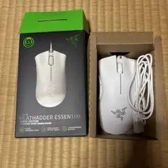 Razer DeathAdder Essential White 本体有線マウスのサムネイル