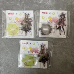 ウマ娘 サトノダイヤモンド キタサンブラック ミニアクスタ 明治 meiji