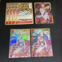 ワンピースカード ネフェルタリ・ビビ シャンクス 反行儀キックコース