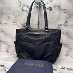 (未使用品)大人気、ラシット、ハンドバッグ、丈夫なナイロン、レザー、総柄、人気色のサムネイル