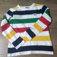 miki HOUSE ストライプ Tシャツ 120