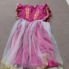 SHEIN ピンク フリル ワンピース 7Y