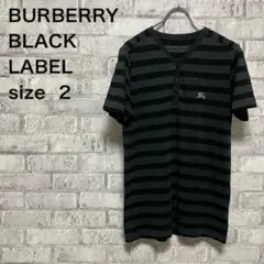 【BURBERRY BLACK LABEL】バーバリー Tシャツ size2のサムネイル