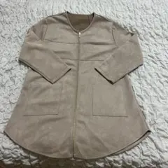 レディースコート　スエード風　Mサイズ