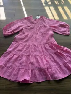 ZARA ピンク ワンピース 9（134cm）