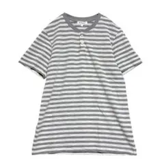 ザショップティーケー　ボーダーカットソー　Tシャツ　グレー　L