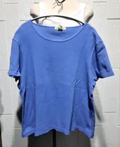 Eddie Bauer 青 Tシャツ XL