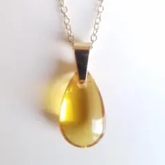 ステンレスチャーム◆トパーズイエロー