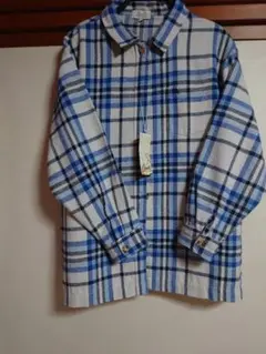 アーノルドパーマー テーラードジャケット 青系チェック