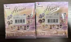 【にじさんじ 宇佐美リト】HEROS海の家くじ缶バッジ & ステッカーセット×2