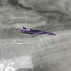 紫色のヘアク2リップ