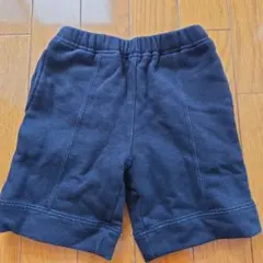 COMME CA ISM 黒 半ズボン 100cm
