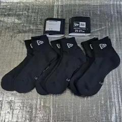 最終値下げ NEWERA アンクルソックス 6足 (25-27cm)