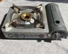 イワタニ カセットコンロ 風防・専用ケース付 CB-ZH-30N 非常用にも最適のサムネイル