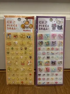 タイルシール　　正規品　日焼けキティ　サンリオ　なっとうちゃん　2枚セット