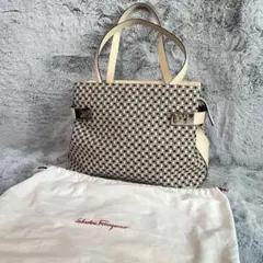 希少 美品 Salvatore Ferragamo ハンドバッグ　ガンチーニ