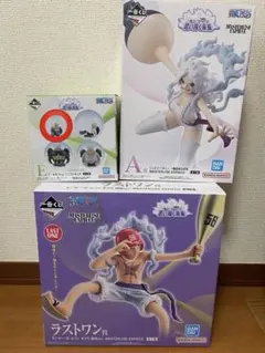 一番くじ ワンピース 思い描く未来 A賞 E賞 ラストワン 3種