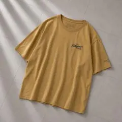 Patagonia パタゴニア バックプリント Tシャツ ロゴ 半袖 ベージュMのサムネイル