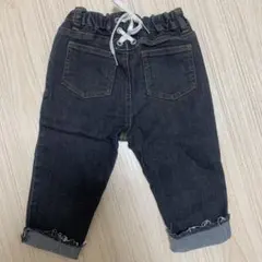 プティマイン　バックリボンデニム　90cm