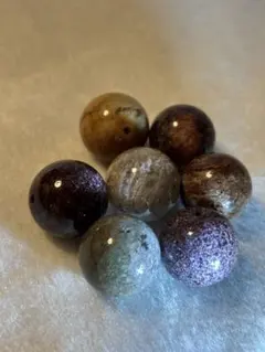 天然石ガーデンクォーツ7個セット ブレスレットパーツ