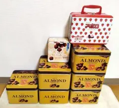 アルフォート シルベーヌ アーモンドチョコレート 空缶