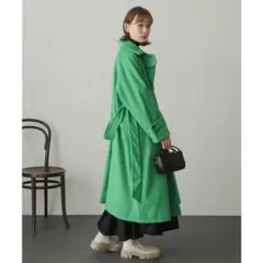 即購入可 センスオブプレイス ウールライクロングコート