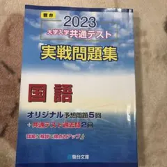 2023 大学入学共通テスト 実戦問題集 国語