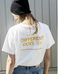 Ungrid アングリッド カラーエンブロイダリーTee美品のサムネイル