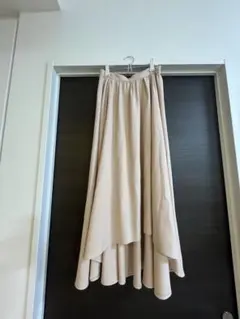 Allamanda ピンクベージュ フレアスカート