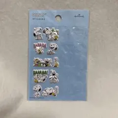 ぷっくりシール　スヌーピー