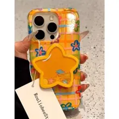 シンプル可愛い❤️ポップiPhoneケース　おしゃれで目立つデザイン