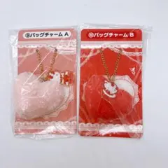 サンリオ　キティ　一番くじ・バッグチャーム・２個セット