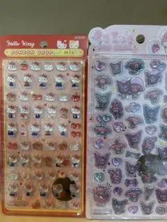 【新品】正規品ボンボンドロップシールキティ・うるちゅるクロミサンリオシール