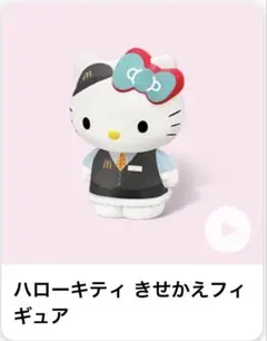 ハッピーセット　ハローキティ きせかえフィギュア