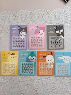 キャラクター ネイルステッカー 7種セット　サンリオ