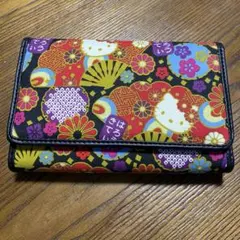 サンリオハローキティ 和風デザイン 長財布