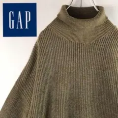 GAP タートルネック ニット セーター ベージュ