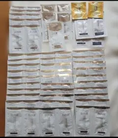 【サンプル95個】エリクシールシュペリエル★化粧水・乳液・朝用乳液