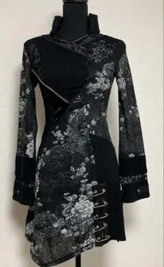 Ozz On hikozoh 龍×和華　異素材切り替えチュニックのサムネイル
