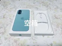 Apple iPhone 16 グリーン 空箱