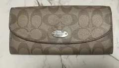 t*t様 COACH F52601 コーチ シグネチャー ロゴ 長財布