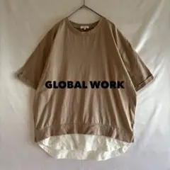 GLOBAL WORK｜グローバルワーク｜フェイクレイヤード 半袖 Tシャツのサムネイル