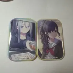 プロセカ　カラフルステージ！feat. 初音ミク　朝比奈まふゆ、宵崎奏　缶バッジ