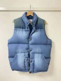 BAYFLOW デニム　ダウンベスト