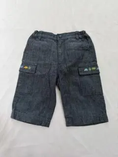 familiar ダークグレー ハーフパンツ 100cm