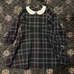 EMINING by BEAMS チェック柄 ワンピース 120