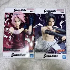 NARUTO Grandista 春野サクラ うちはサスケ 2種セット