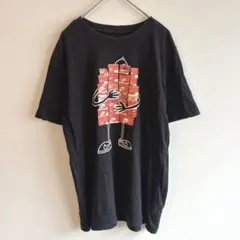 6552NIKEナイキ【キッズXL】シューズボックスプリントtシャツ 半袖　紺のサムネイル