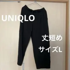 UNIQLO ウルトラストレッチアクティブワイドパンツ　丈短め　サイズL